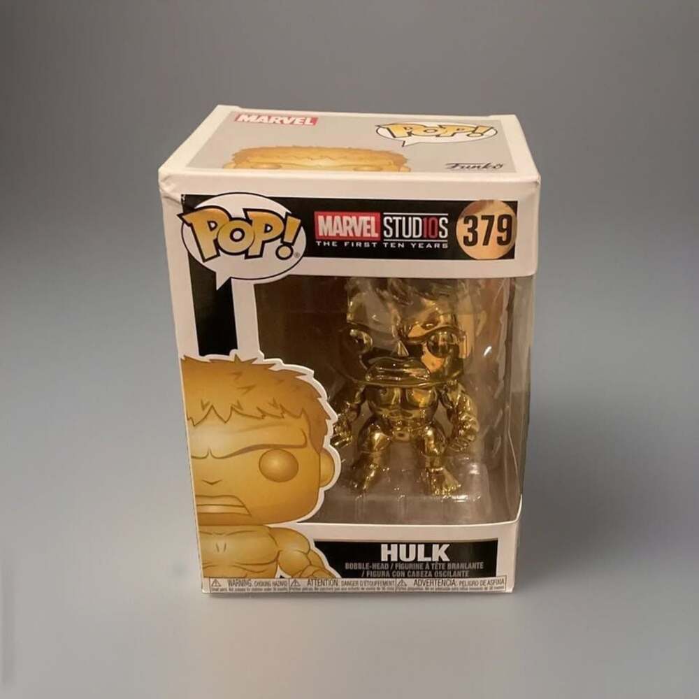 Funko Pop Hulk 379 Marvel Studios The First Ten Years Gold